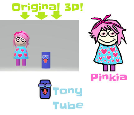 Pinkia and Tony Tube